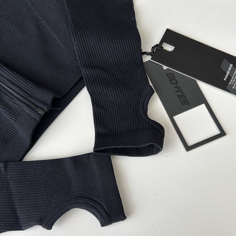Oh Polly BO+TEE Consistent Zip Up Jacket in Black XS - Picture 6 of 16